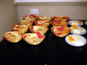 Example After meeting meal in Dining Area