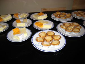 Example After meeting meal in Dining Area