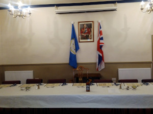 Top Table in Dining Area